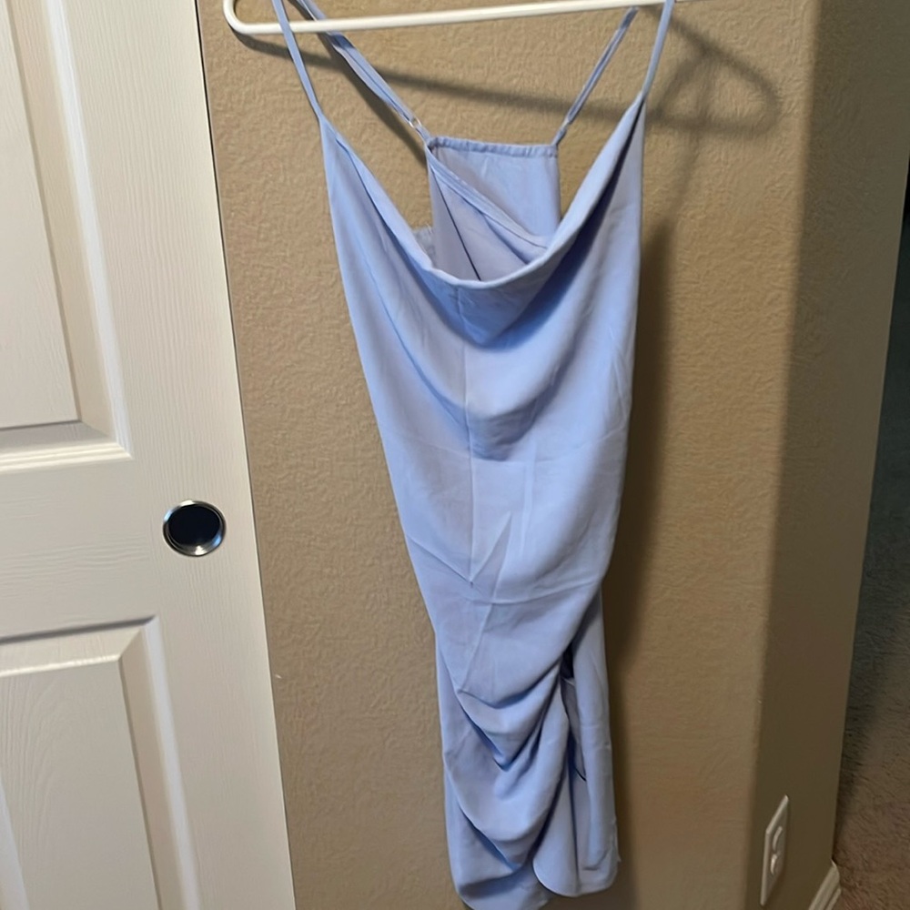 Light blue dress